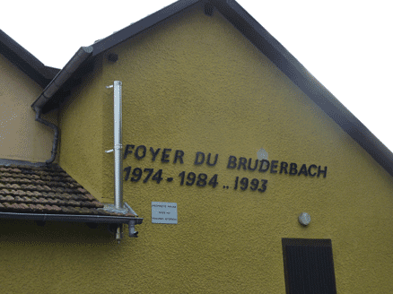 Foyer rural de Bruderbach à Westhoffen