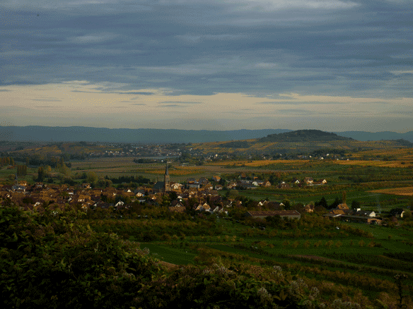 Westhoffen et la plaine d'Alsace