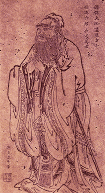 Confucius Dynastie Tang