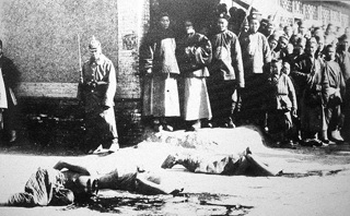 décapitation de Boxeurs Pékin 1900