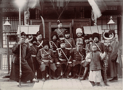 Cosaques Pékin 1900